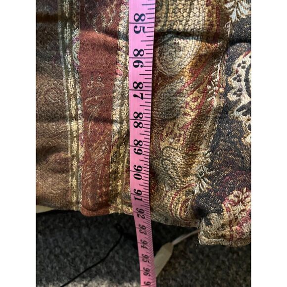 Croscill Brown/Gold Tone Opulent Traditional Classic Full Size Comforter 2 Shams - Picture 2 of 8